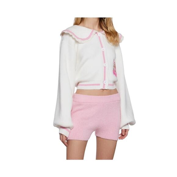 Dolls Kill x Care Bears x Strawberry Shortcake Cardigan M NWT - Picture 5 of 14